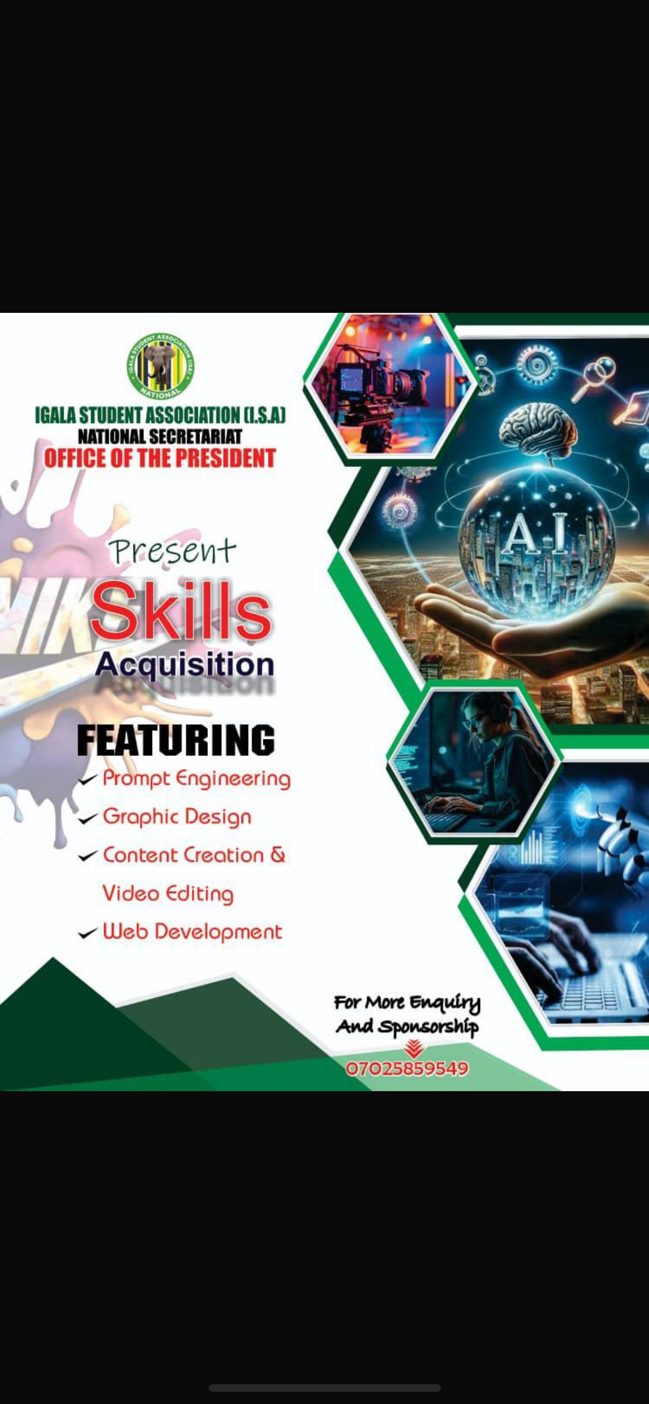 Skills Acquisition Flyer